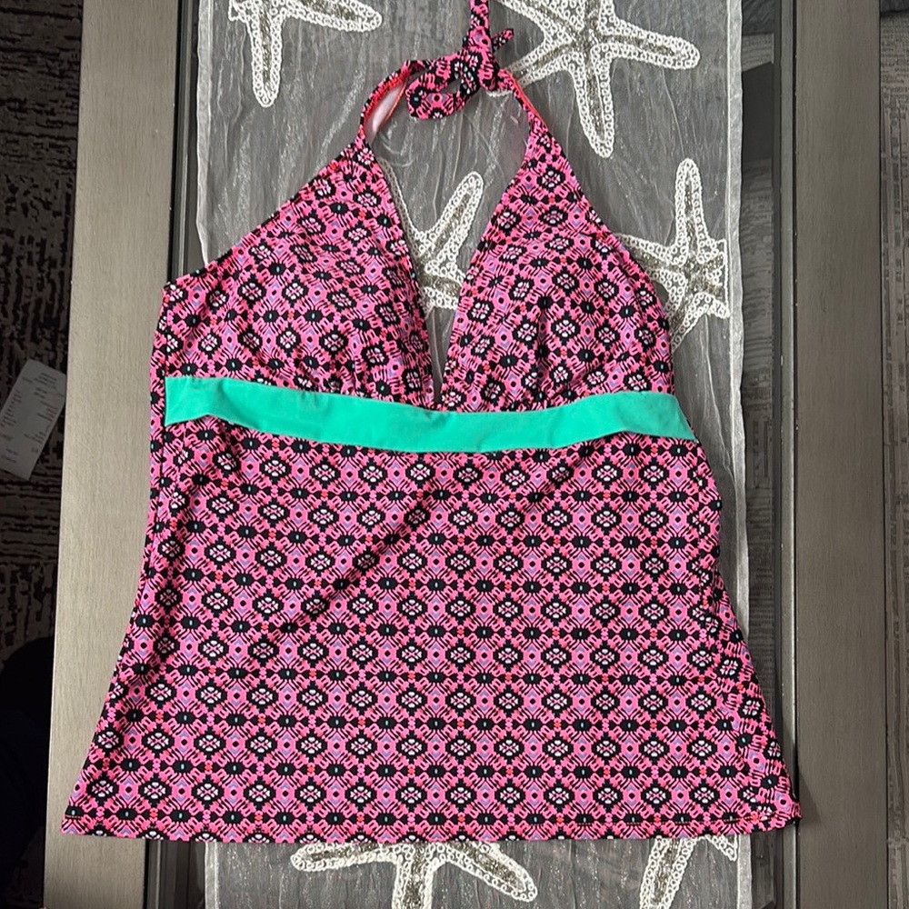 Dippin' Daisy's Vibrant Pink and Black Swimwear